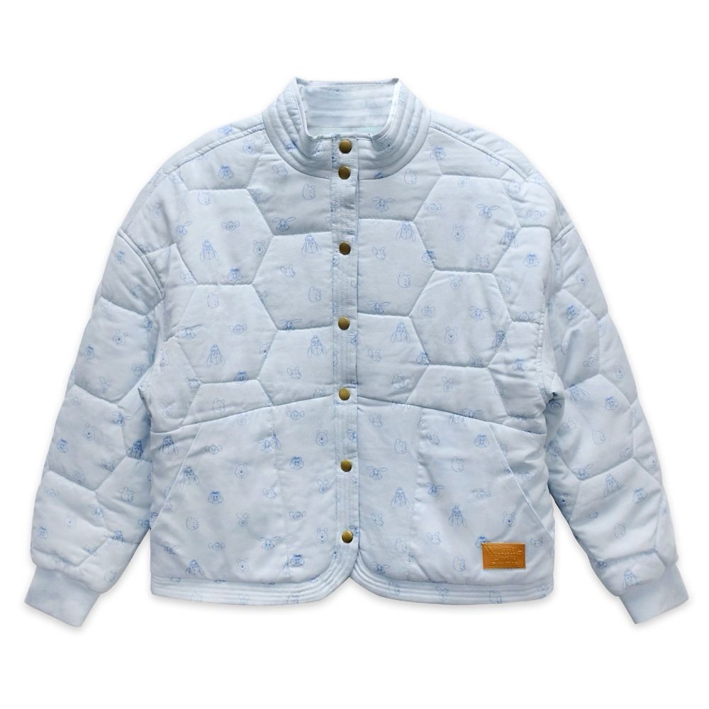 Disney Kids Blue Quilted Jacket
